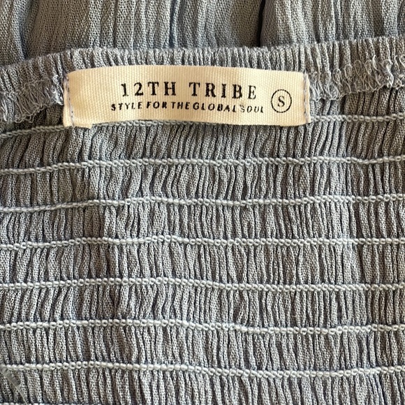 Super fun and flowy 12th Tribe resort wear top!! - Picture 6 of 6